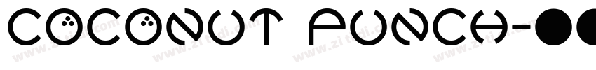Coconut Punch字体转换